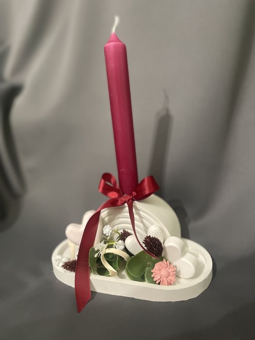 Suport de lumanari handmade . Eu am facut tot ca se vede la