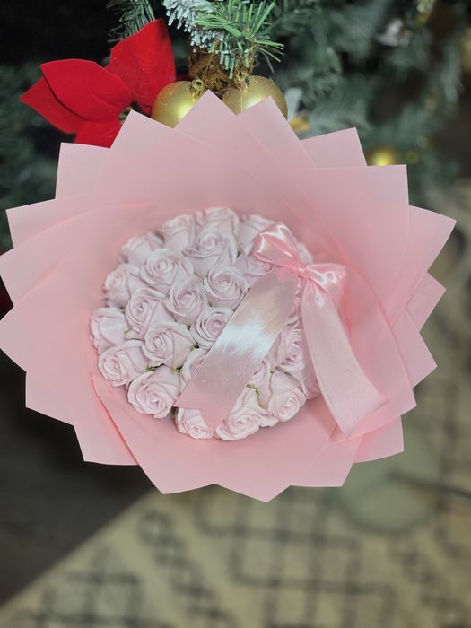 Buchet de flori din sapun