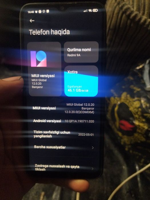 REDMI 9 a 64 GB идеальный состояние