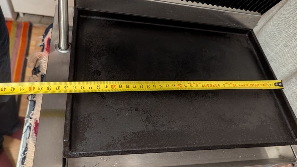 Metro Professional GPG1102 plită profesională 3000 W, fontă