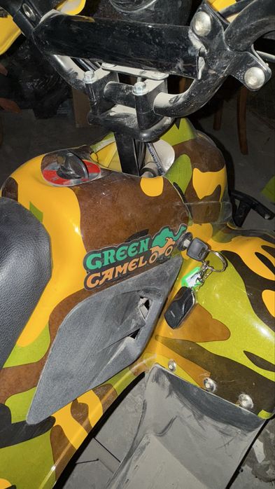 Детский электро квадроцикл GreenCamel