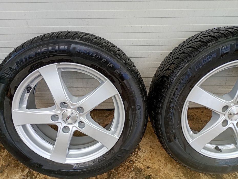 Jante R 16 cu anvelope M+S(Michelin)