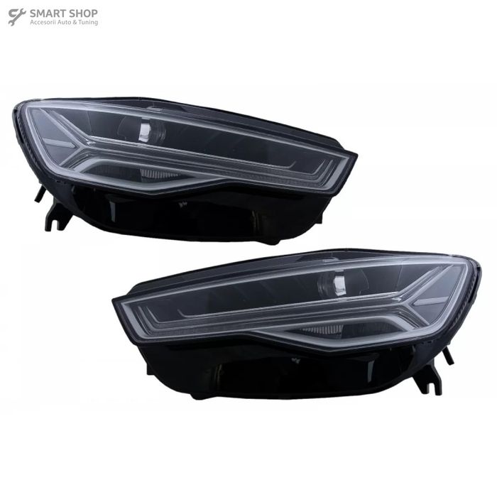 Bara Fata cu Faruri Full LED Semnalizare Dinamica Secventiala Audi A6