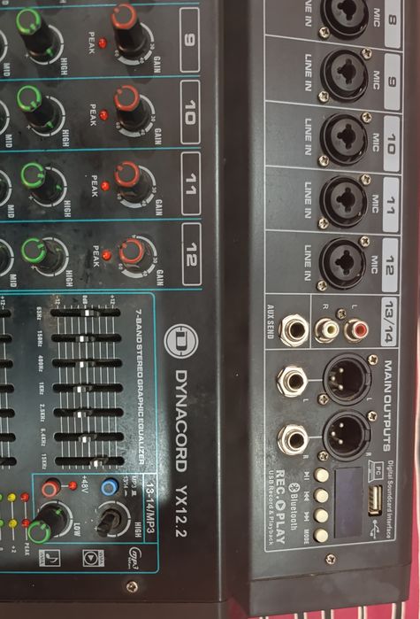 Микшер пульт активный DYNAKORD YX 12.2