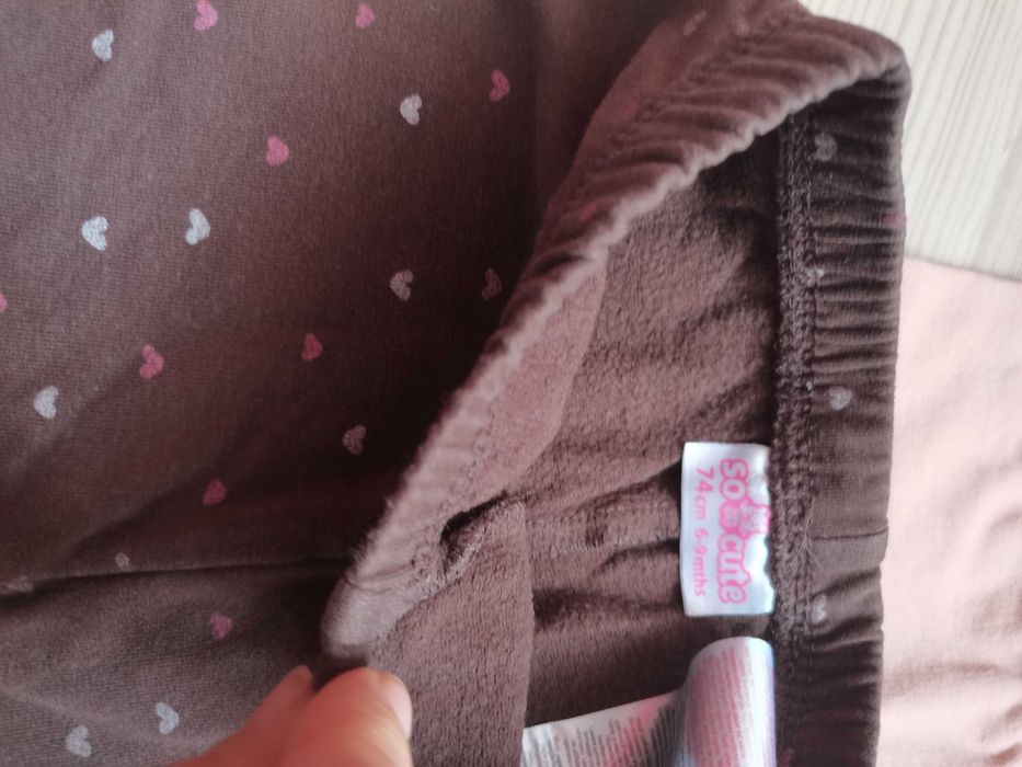 Set pantaloni + body + pulovăr mărimea 74