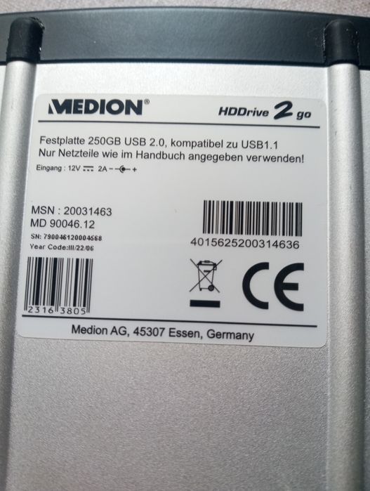 HDD Seagate cheetah și medion