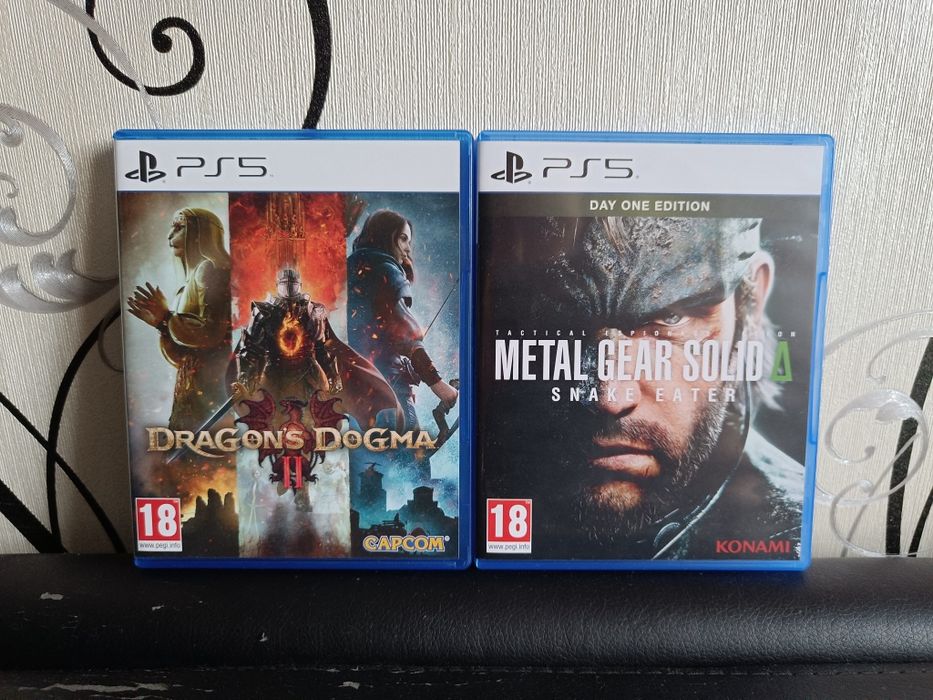 Игры на дисках на ps5