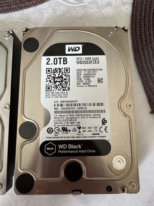 Hdd WD black 2tb 7200rpm - performance