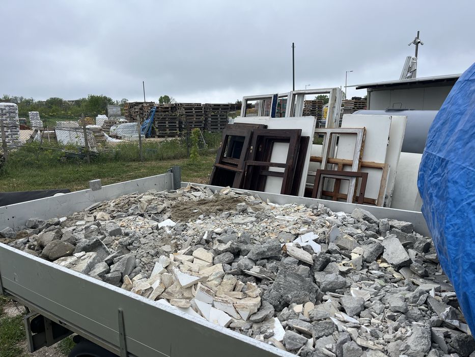 Изхвърляне на строителни отпадъци до регламентирано депо!Ниски цени!