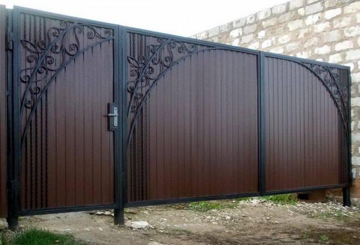 Продам ворота с забором