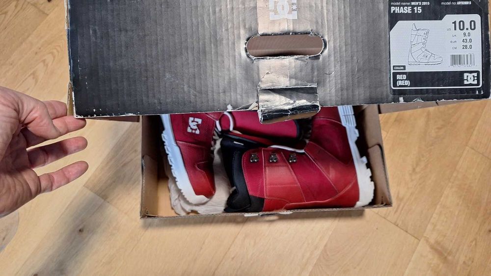 Сноуборд обувки DC Phase 15 размер 43 / mondo 28