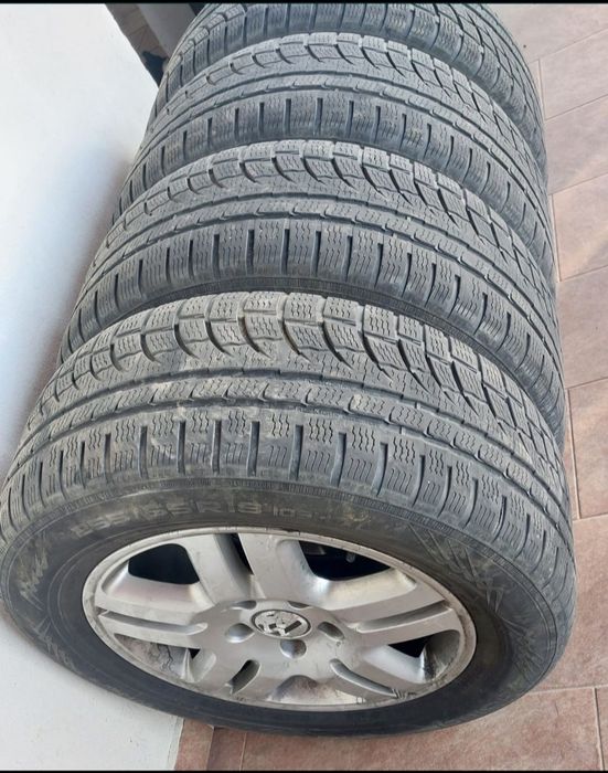 Roti jante anvelooe cauciucuri 5x130 255/55/18  iarna