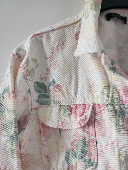 Geaca blugi/ geaca primavara/ geaca jeans/ geaca inflorata Smart Fashi