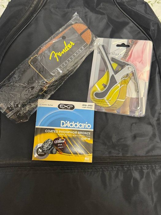 Гитара новая с набором