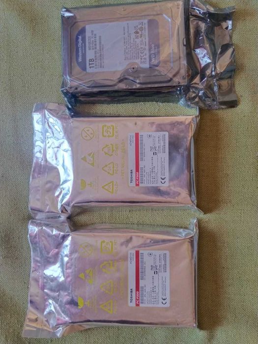 Жесткие диски, блоки питания для ПК