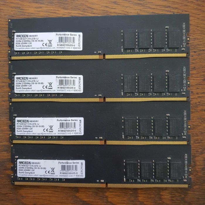 Модули памяти DDR-4 и DDR-3
