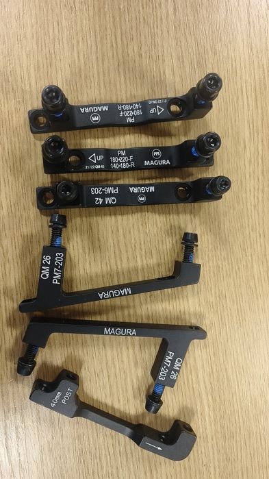 203,180,160,140мм IS PM,FM адаптори за дискови спирачки за байк