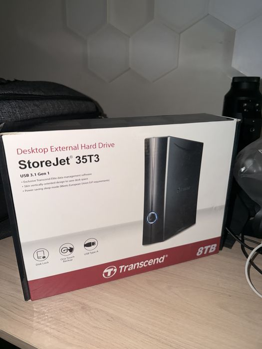 Transcend 8ТБ Внешний Накопитель