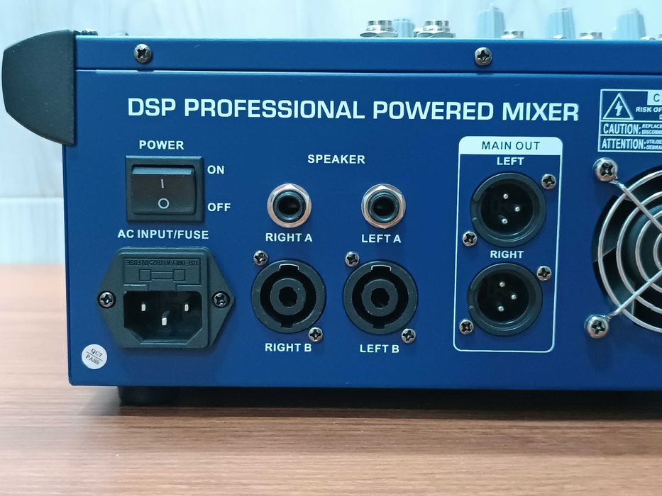 Обмен усилитель 250Вт микшер на колонки S90, S90D.