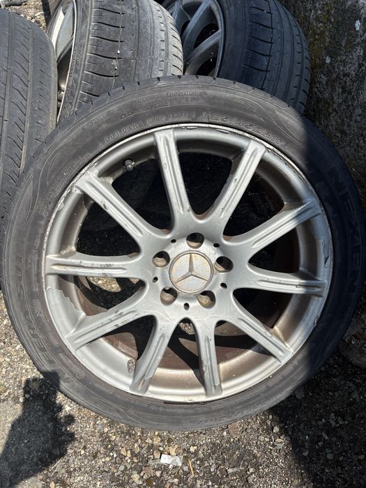 Алуминиеви джанти 5х112 мерцедес слк350 17