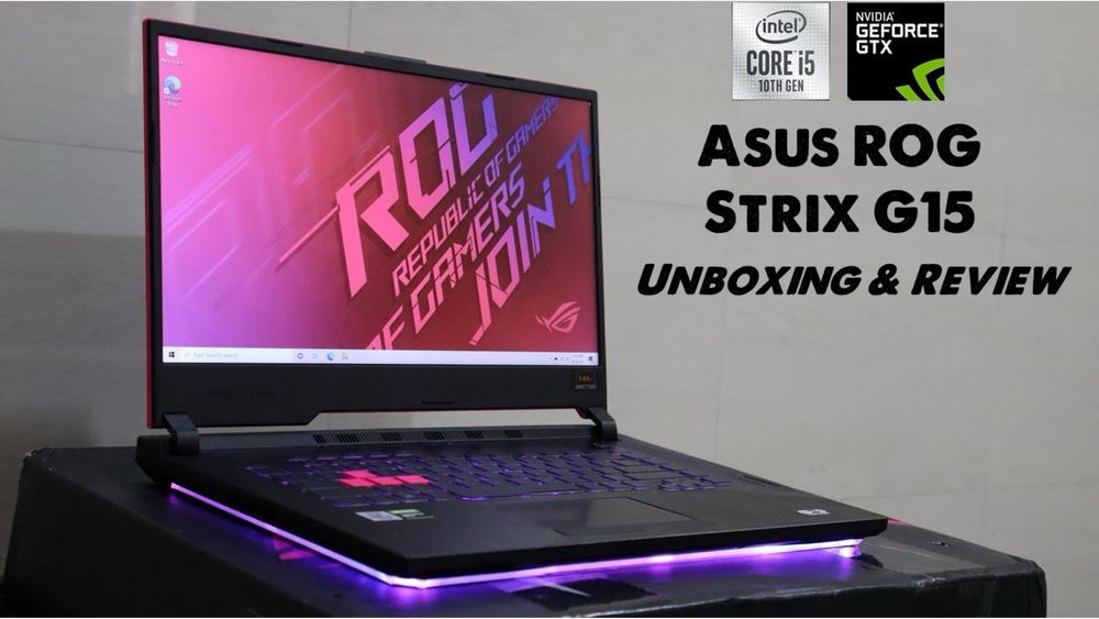 Игровой ASUS ROG STRIX G15 i5-10gen 1650ti