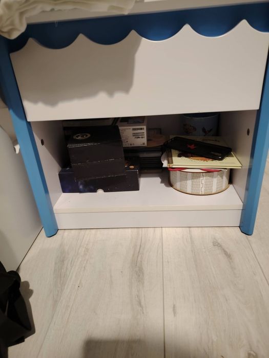 Mobilier copii Mobexpert tematica marina: șifonier,pat,noptiera, birou plus cadouri la  achiziția mobilierului:covor,saltea, galerie,draperie,etc