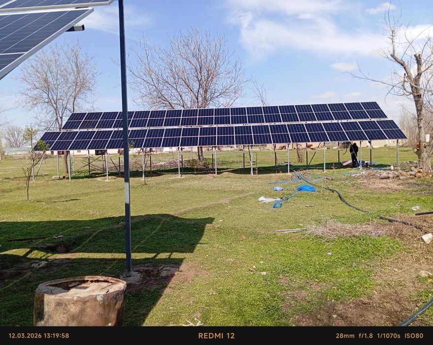 Quyosh Panellari O,rnatamiz