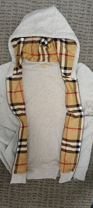 Burberry zip-up hoodie