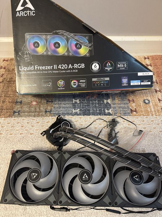 Водяниое охлаждение Arctic Freezer II 420 A-RGB