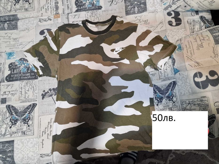 Оригинална тениска Adidas,Nike Camouflage, The North Face