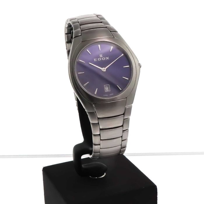 Edox Les Bémonts Ultra Slim Quartz 27006-3B-BUIN - Swiss Made
