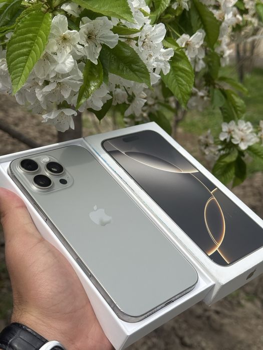 Iphone 16 Pro Max 256 Natural Titanium