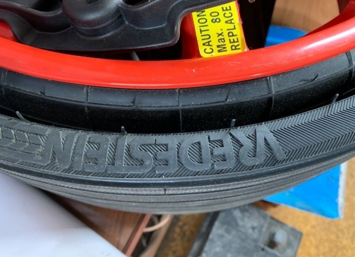 резервна гума патерица сгъваема 15,16,17,18, 19цола за мерцедес и ауди