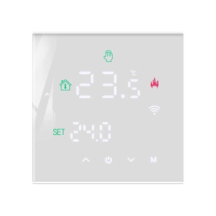 Termostat Smart Wifi Beok TGM50-Wifi-wp/TGR85/TGW60W centrala termica,boiler gaz,incalzire pardoseala si electrica Smart Tuya Alexa Google Home