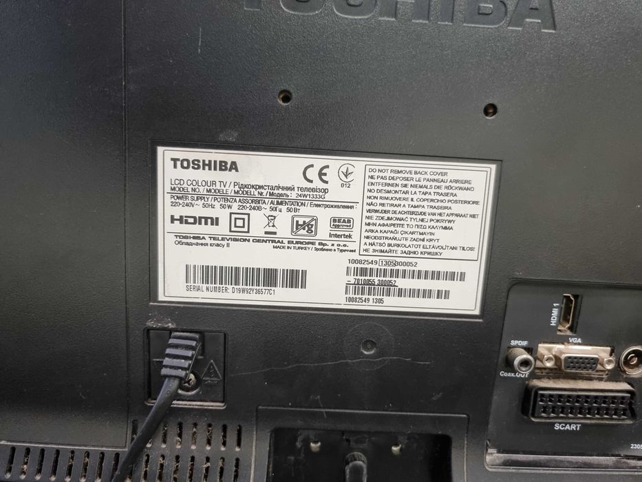 Телевизор LED Toshiba, 24"