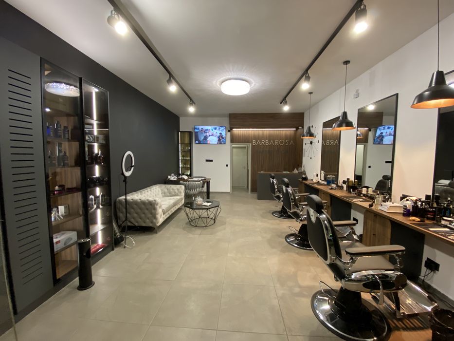 Работещ бизнес - бръснарница фризьорски салон