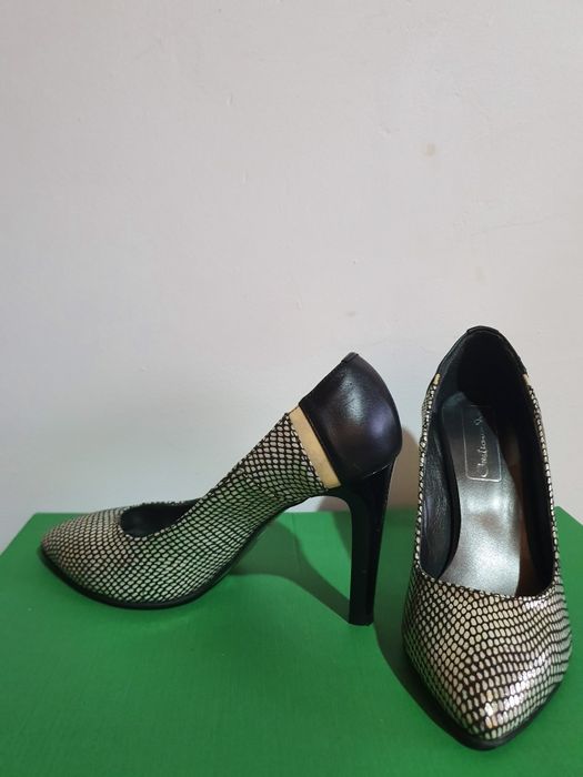 Pantofi eleganti, piele naturala