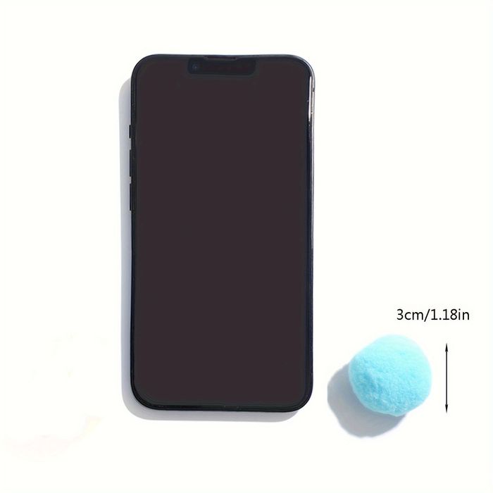 Безшумно плюшено топче за котки