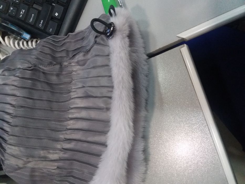 Норковая шапка новая.