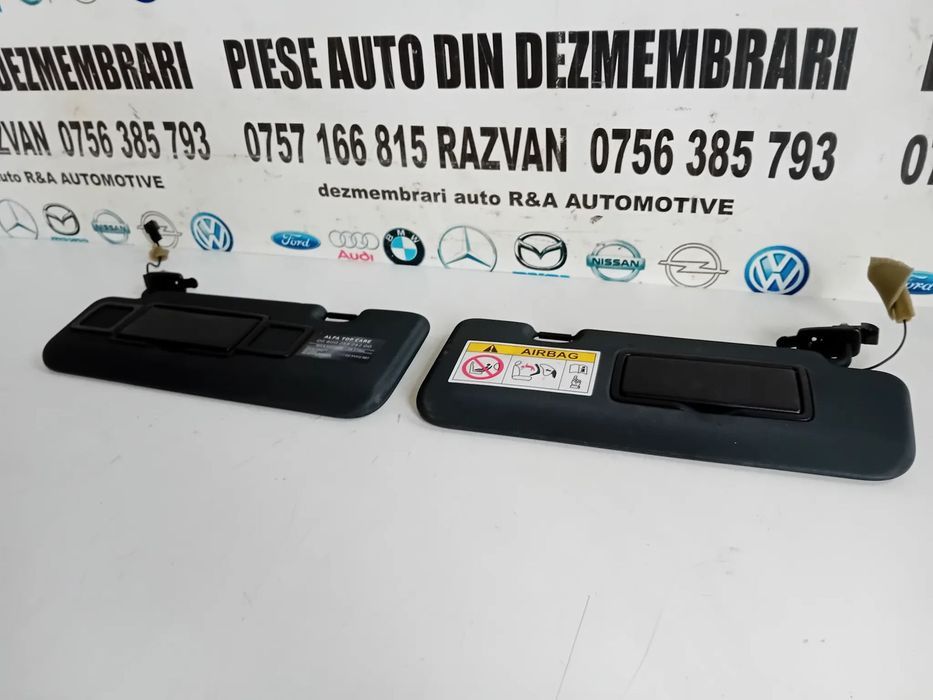 Parasolare Parasolar Stanga Dreapta Alfa Romeo Stelvio Quadrifoglio Negre An 2017-2022