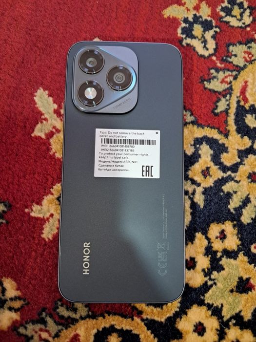 Honor 400 Lite чёрный 8/256 gb + рюкзак honor в подарок
