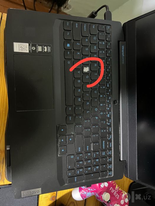 B/U notebook igravoy moshniy