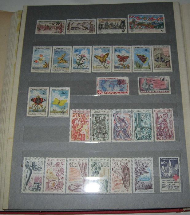 Почтовые марки Чехословакии