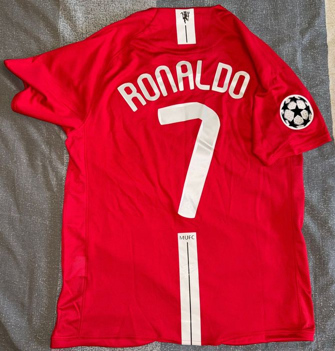Cristiano Ronaldo 7, Manchester United UCL Finala 2008, Moscova, nou