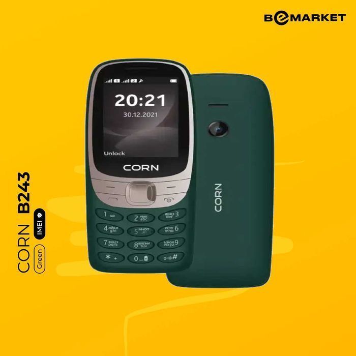 Сотовый телефон Corn M243, Green