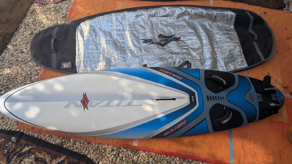 Windsurf Уиндсърф дъски 2броя Naish Titan 111 и 160 литра с калъфи