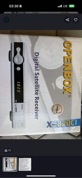 Тюнер UzOnline & Openbox в идеальной состоянии