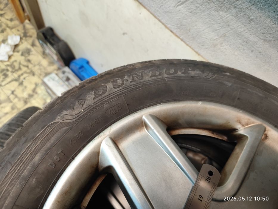 Продавам джанти с гуми  за Vw 5*112*16  5бр