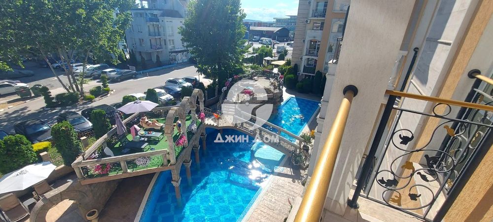 Двустаен апартамент с ГЛЕДКА БАСЕЙН в к-с „Суит Хоумс 2“, Слънчев бряг