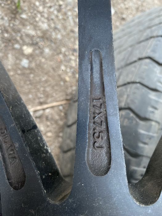 Резервна гума с джанта 17”/5х114.3/Renault Laguna 2010г
